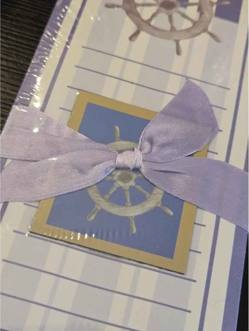 Sea Breeze Collection Wheel And Blue Magnetic To Do Pad Matching Magnet Sealed